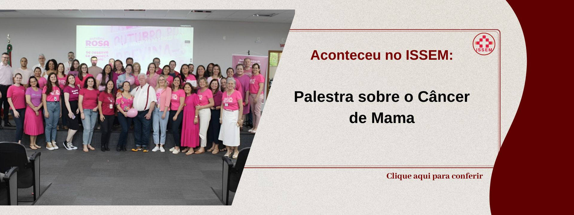 Palestra Sobre o Câncer de Mama