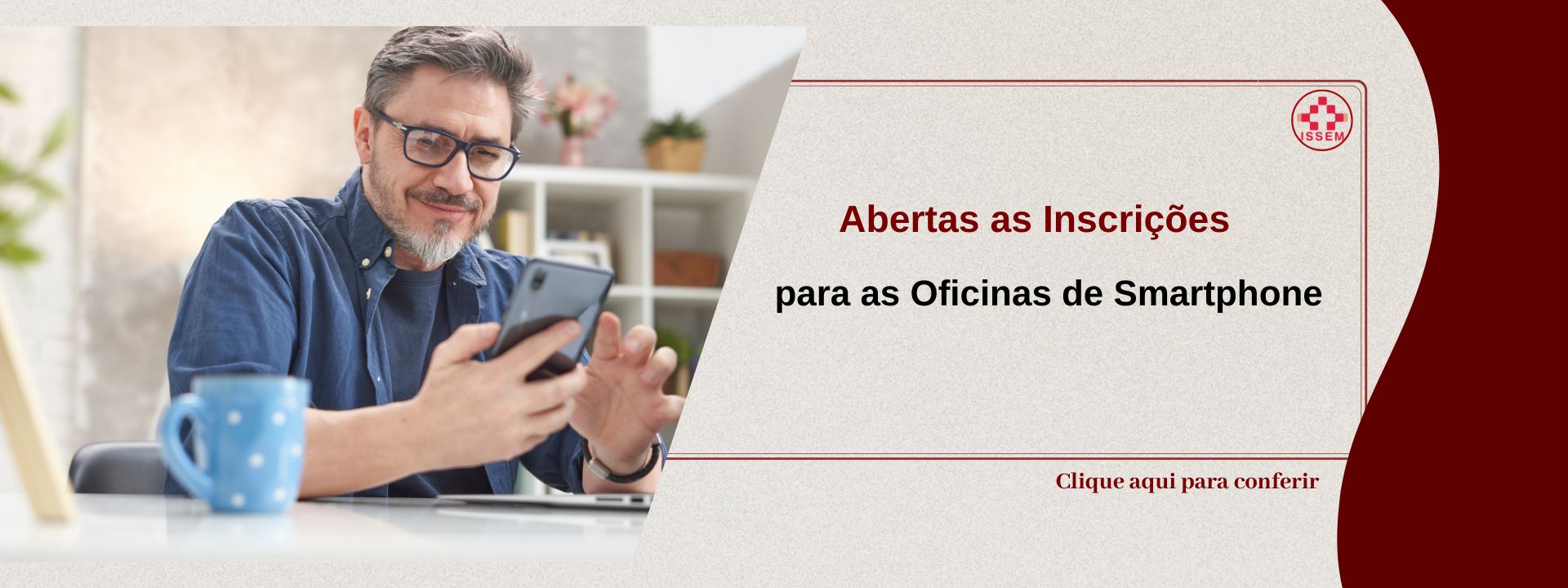 Abertas as inscrições para as Oficinas de Smartphone