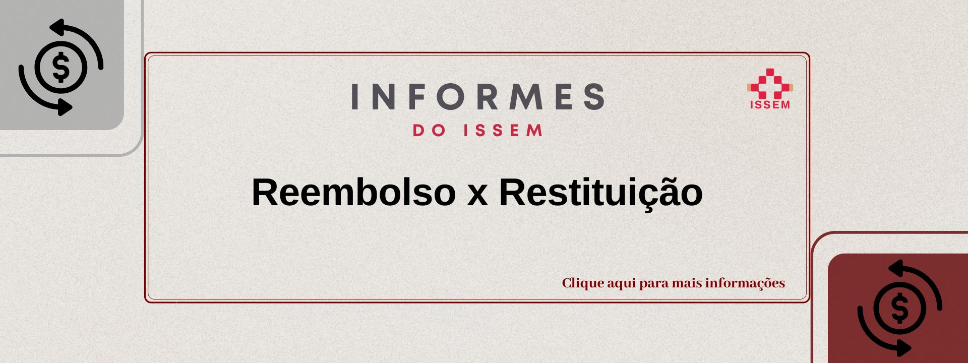 Reembolso X Restituição