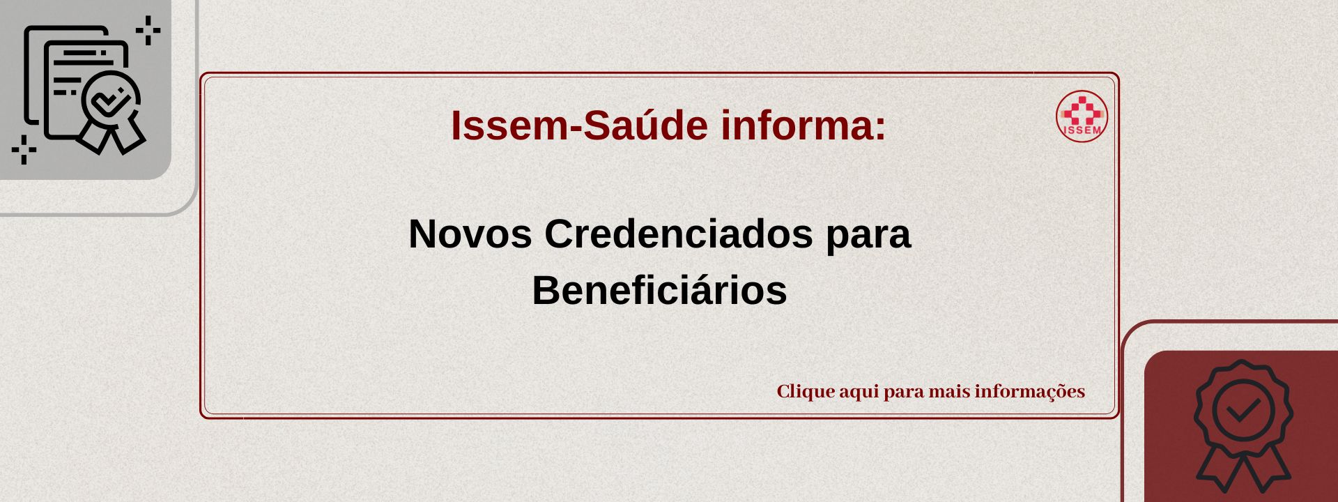 Novos Credenciados - Issem Saúde