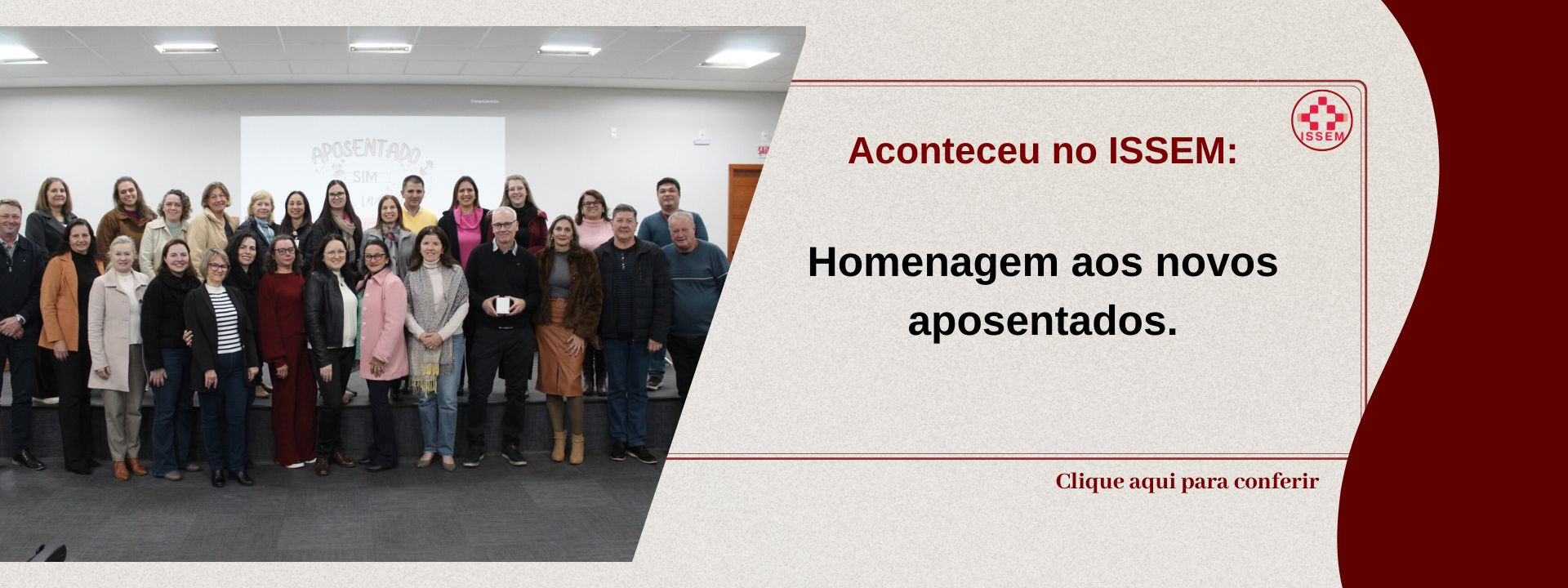 Homenagem aos Novos Aposentados - 03 de Julho