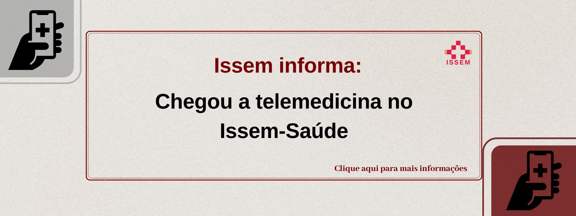 Issem-Saúde disponibiliza serviço de Telemedicina a todos os beneficiários