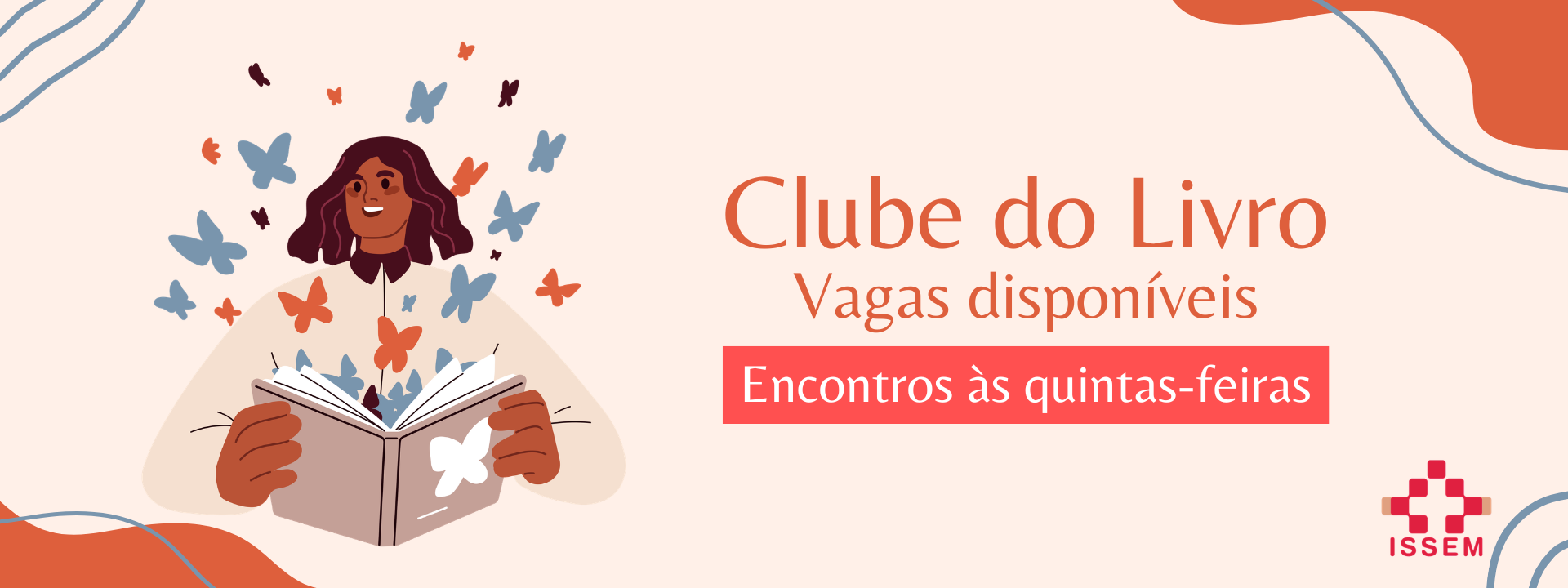 Vagas em aberto para o Clube do Livro das Quintas-feiras